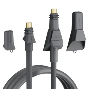 Starlink Flat High Performance Cable, 10M/32.8FT Starlink Cable for Starlink Flat High Performance Dish to Power Supply, Grey